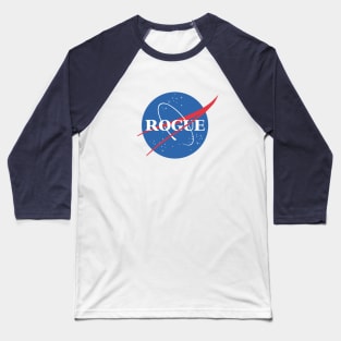 Rogue (NASA Logo) Parody T-Shirt Baseball T-Shirt